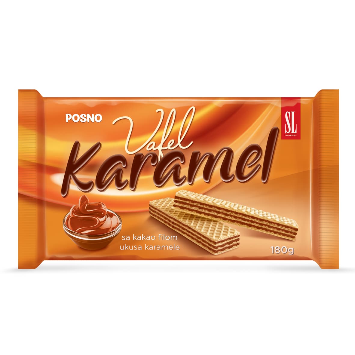 wafer biscuit 180g (15) karamel